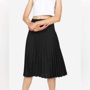 Everlane Pleated Midi Skirt